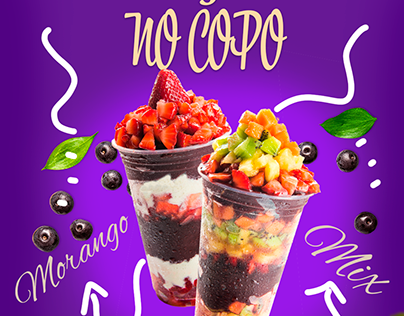 Combo Açai No Copo 300Ml 2 Unidades