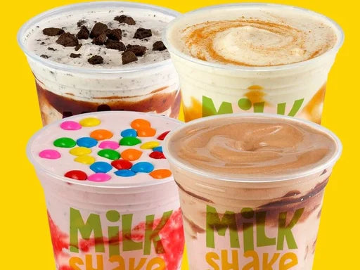 [SOMENTE ESSA SEMANA] 4 Milkshakes M (400Ml)